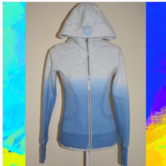 lululemon athletica Tops - Lululemon Athletica Scuba Hoodie Dip Dye | 4